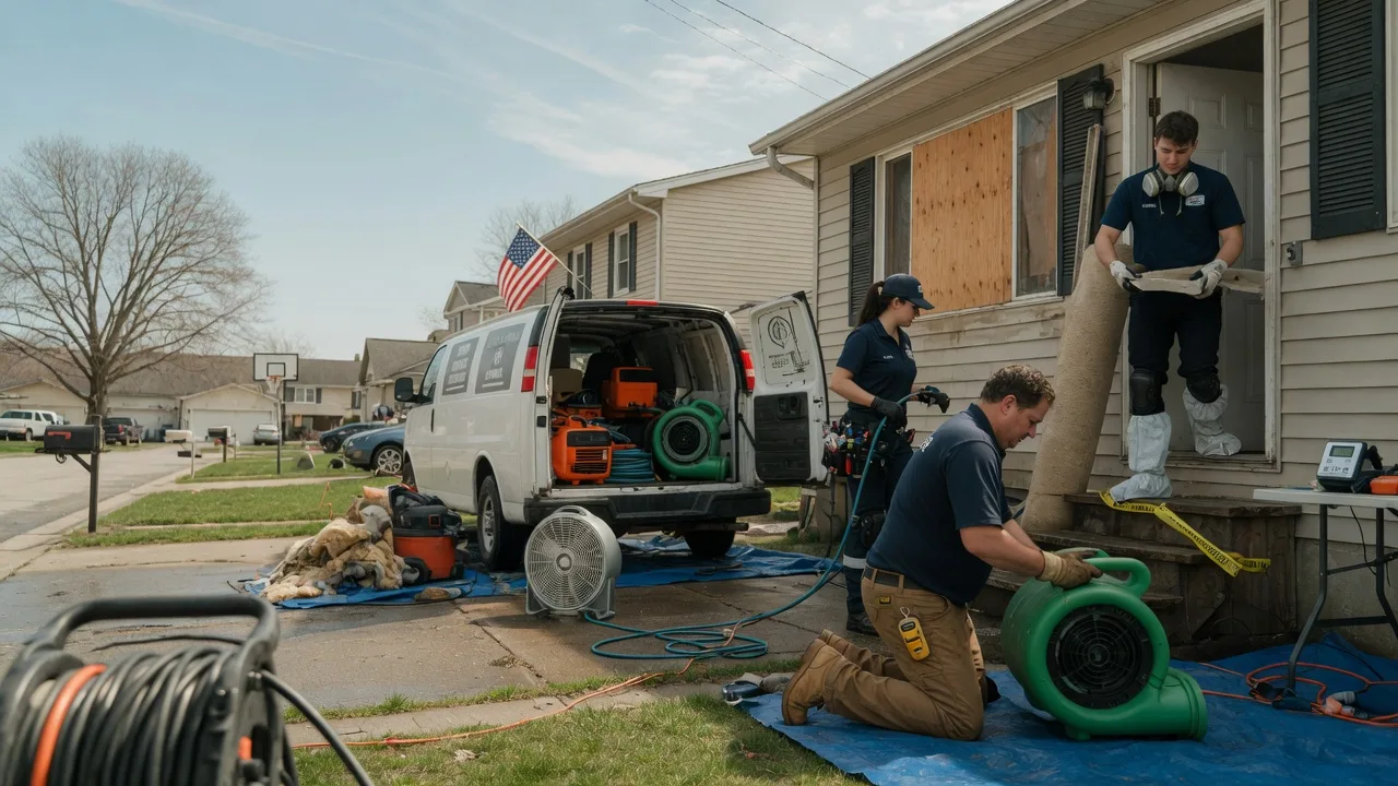 Water Damage Restoration in Fish Creek, WI near me